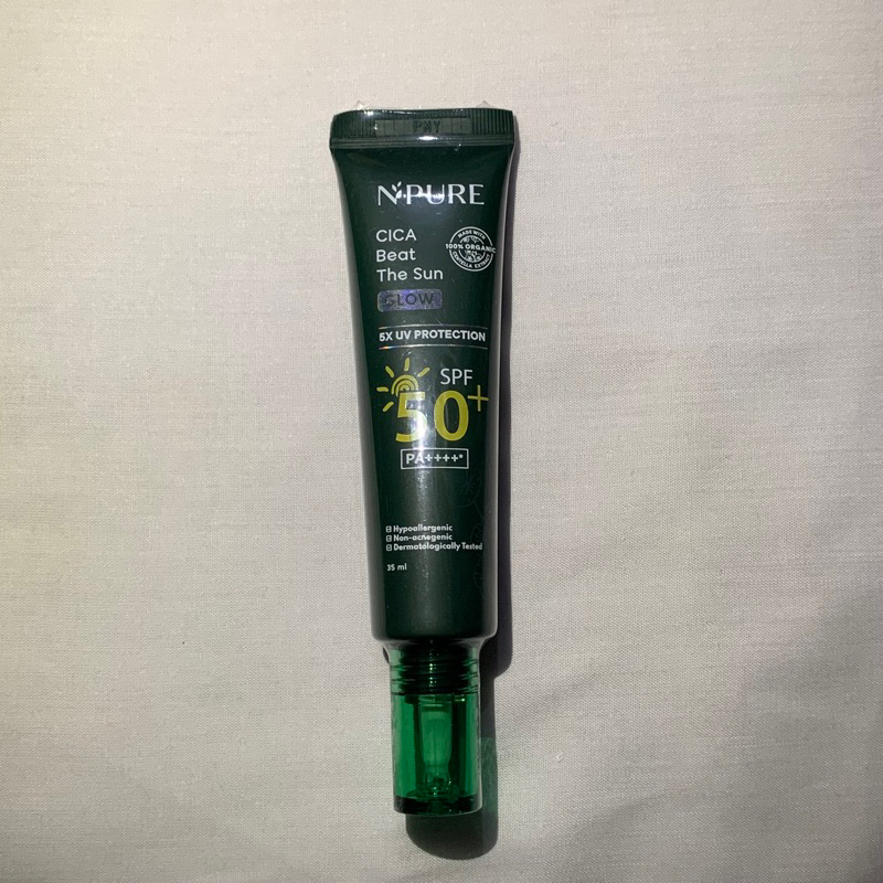 npure cica beat sunscreen