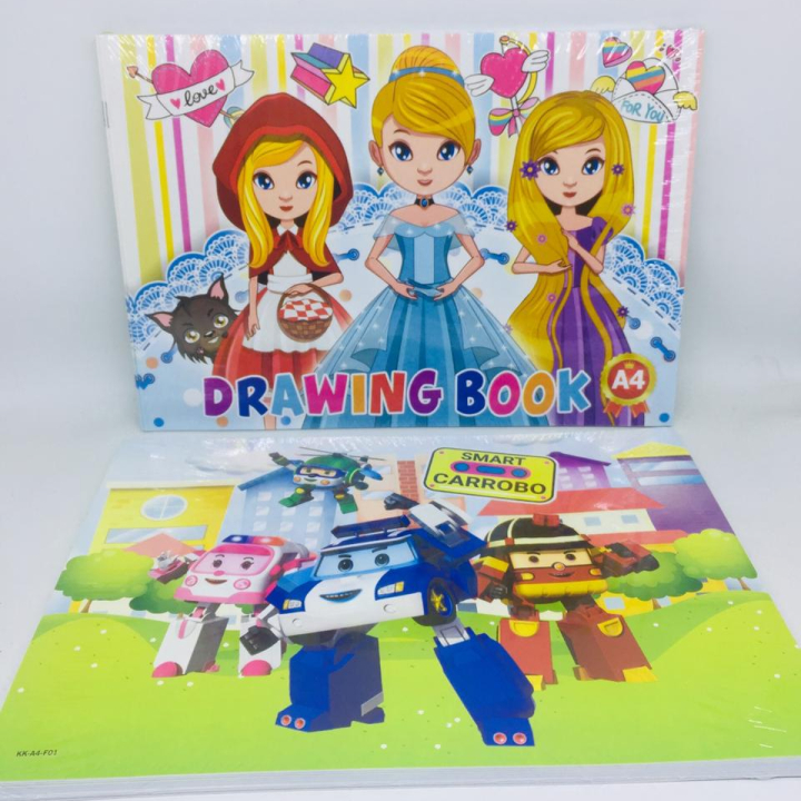 

Buku Gambar A4 Drawing book 1 pack isi 10 pcs cewe