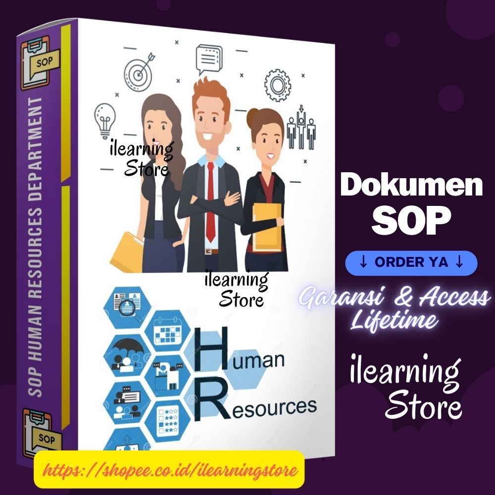 

[SOP 01] Paket Bundling Human Resources Department + Rekrutmen + Orientasi + Pelatihan Pengembangan Karyawan + Katalog KPI Karyawan + BONUS SOP Penggajian Karyawan