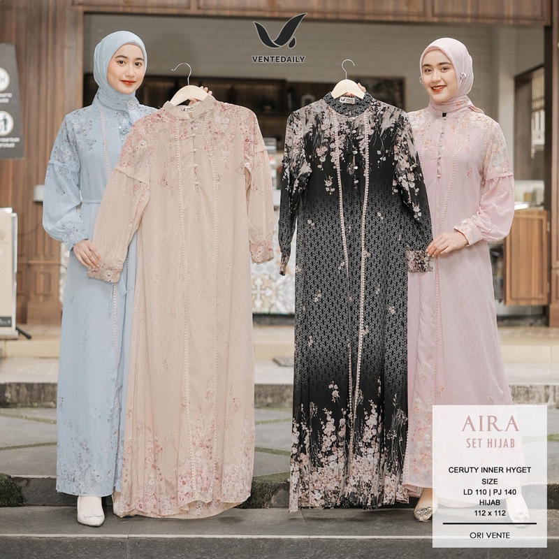 aira set hijab by vente daily