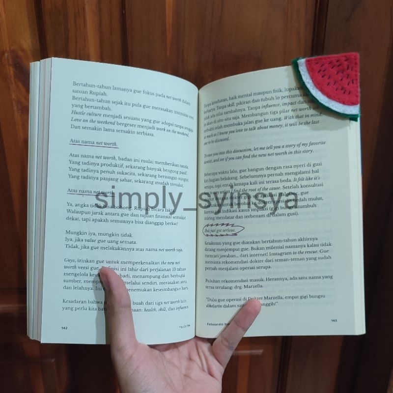 

Pembatas Buku Semangka