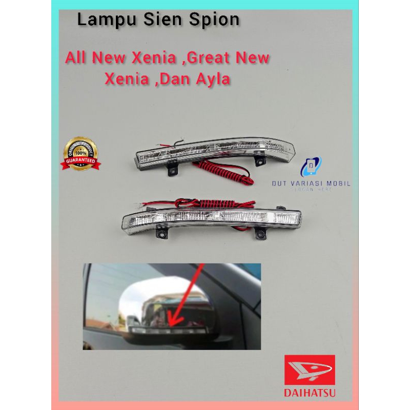 Lampu Sien Spion Xenia/ Lampu Sien Spion Ayla/ Lampu Sien Spion All New Xenia / Lampu Sien Spion