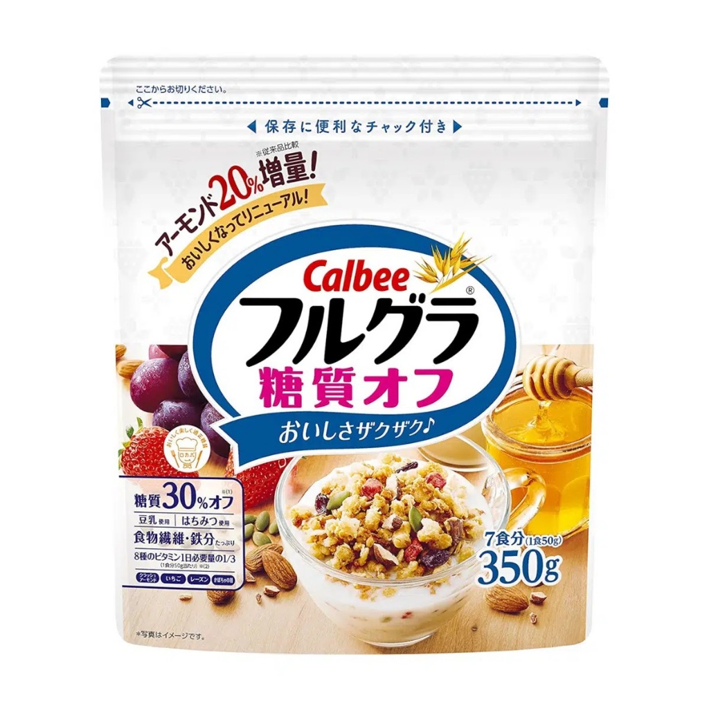

Calbee Granola 25% Less Sugar 350g