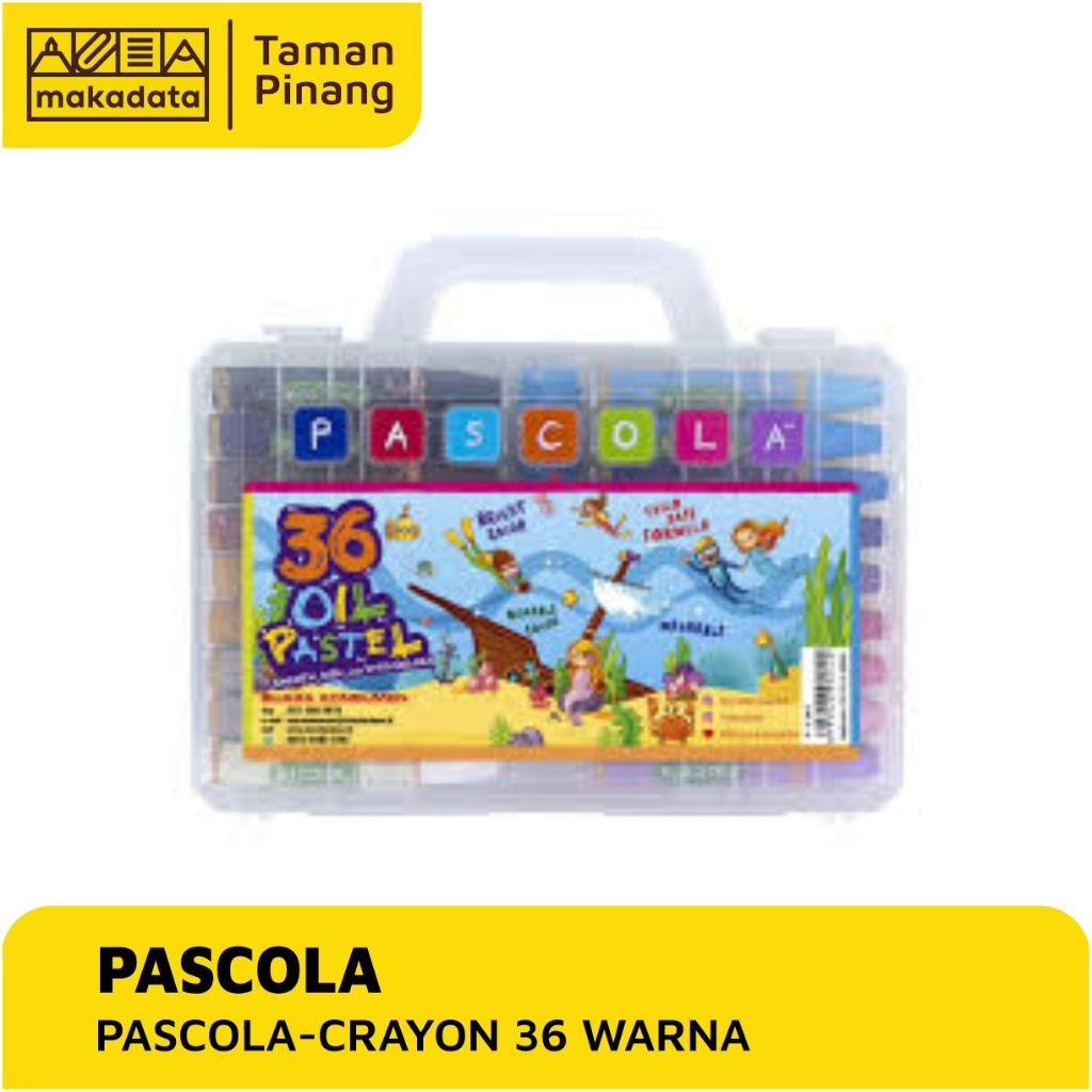 

CRAYON / OIL PASTEL PASCOLA ISI 36 WARNA (1 PCS)