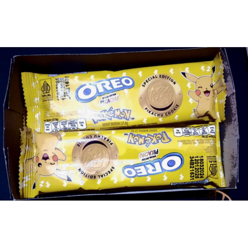 

Biskuit Oreo Pokemon Pikachu Edisi Spesial 27,6g