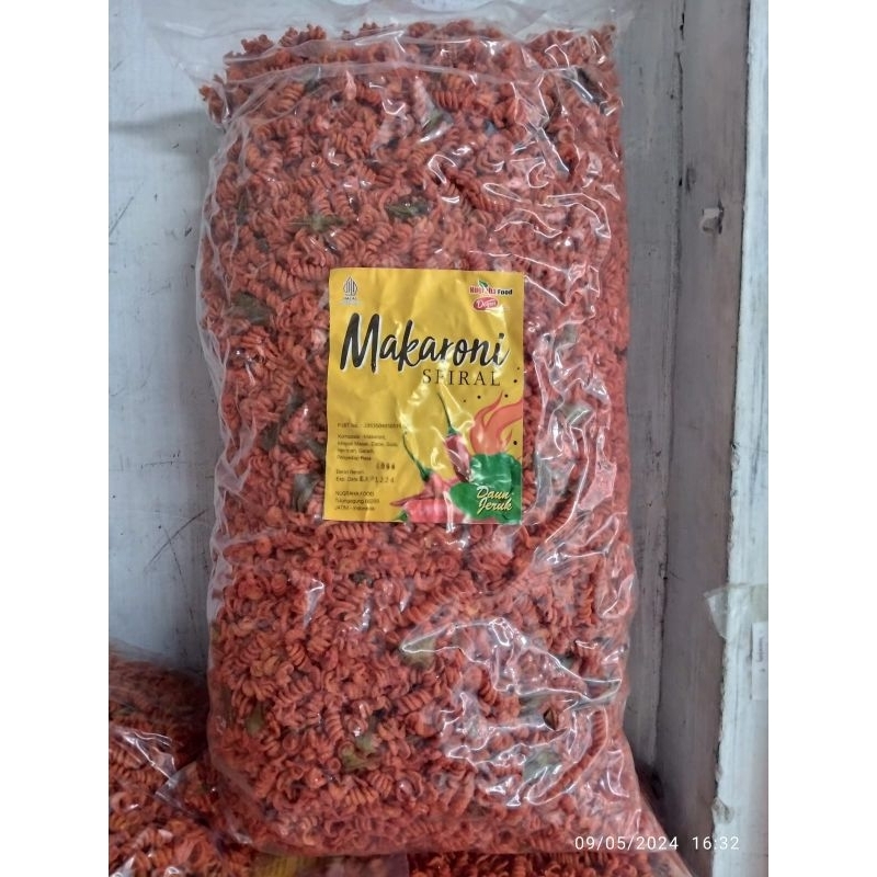 

Makaroni Pipa/Makaroni Spiral/Snack Kiloan 250Gr (Free Bubble Wrap)