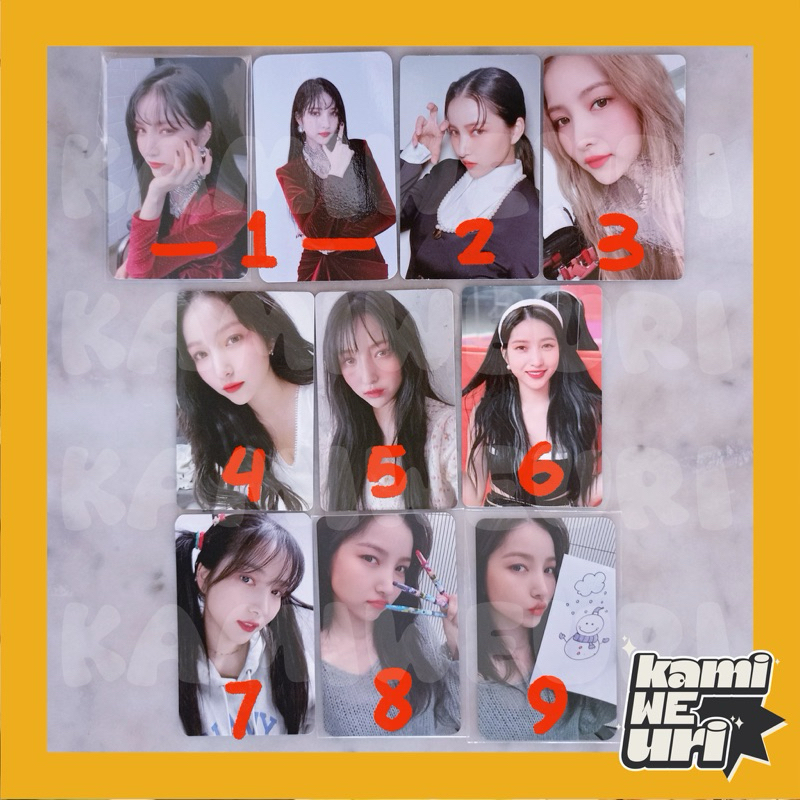 GFRIEND SOWON PHOTOCARD ALBUM MD MEMBERSHIP BUDDY