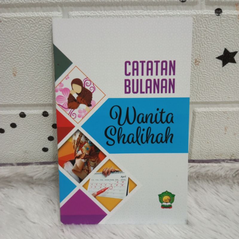 BUKU SAKU CATATAN BULANAN WANITA SHOLIHAH CATATAN HAID ORIGINAL LIRBOYO