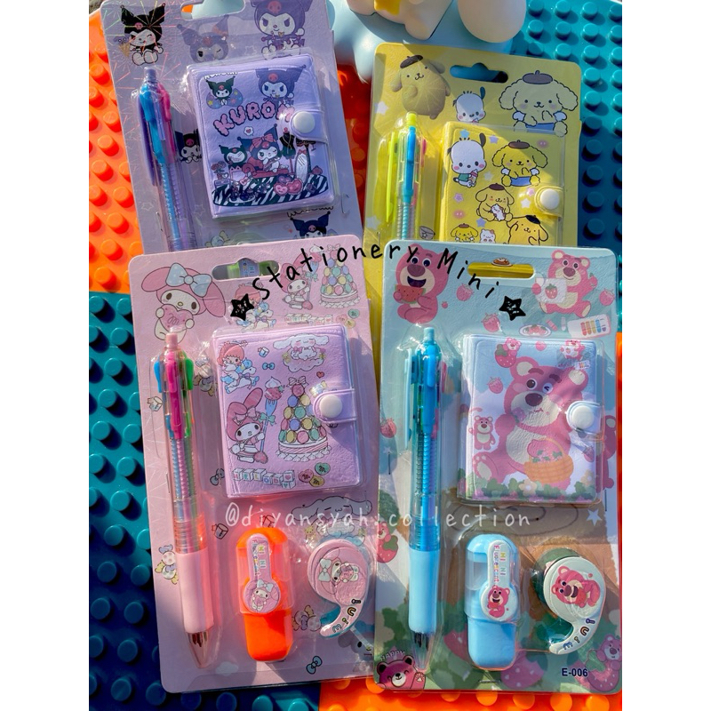 

STATIONERY MINI SET SANRIO✨