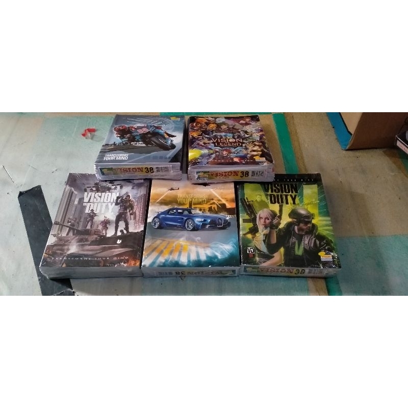 

BUKU TULIS VISION 38 LEMBAR