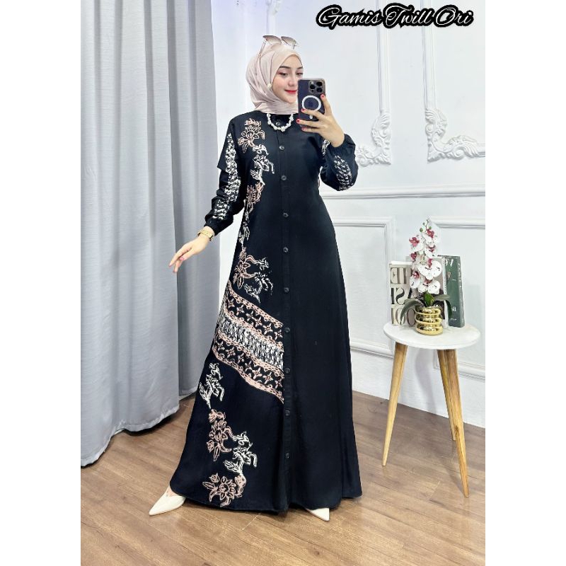 GAMIS TWILL ORIGINAL KANCING DEPAN BUSUI