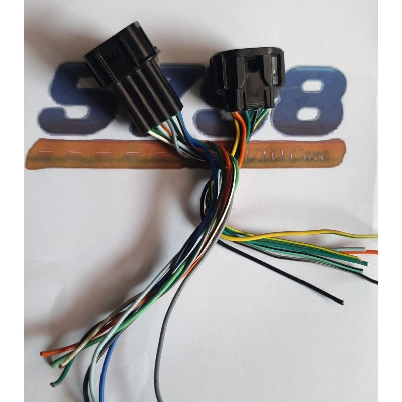 soket Sub wire pin 8 original honda fi new CB150R CB150X Sonic CBR150R Supra GTR 150R CB150 Verza ka