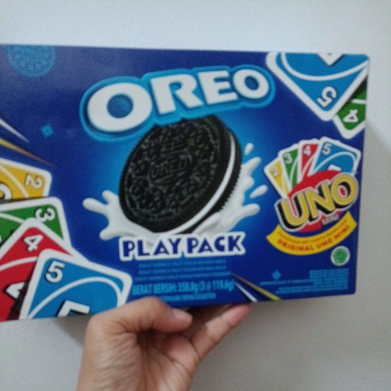 

Oreo Playpack Snack Box Uno 358.8g/Oreo Uno 358.8g/Oreo Play Pack Snack Box Uno 358.8g