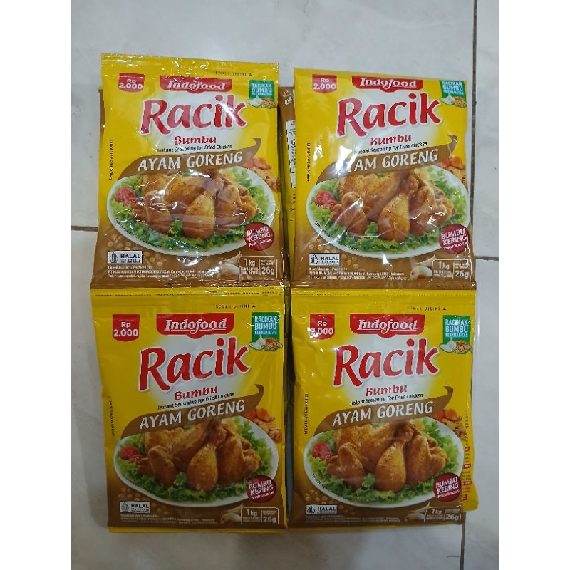 

Racik Bumbu ayam goreng/1 renceng 10pcs