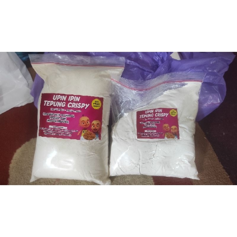 

tepung krispi upin ipin kemasan 900gr