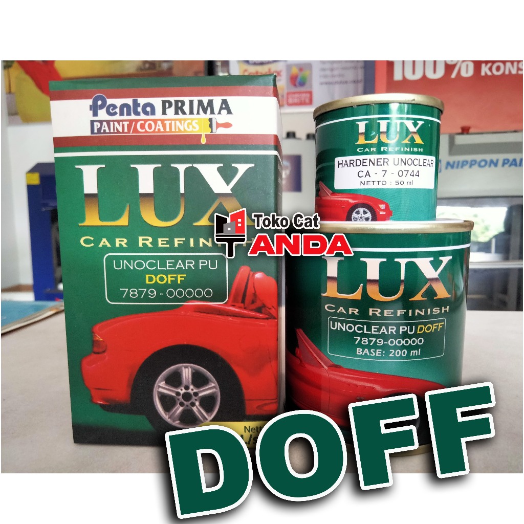 Clear Lux Dof - Clear doff PU unoclear