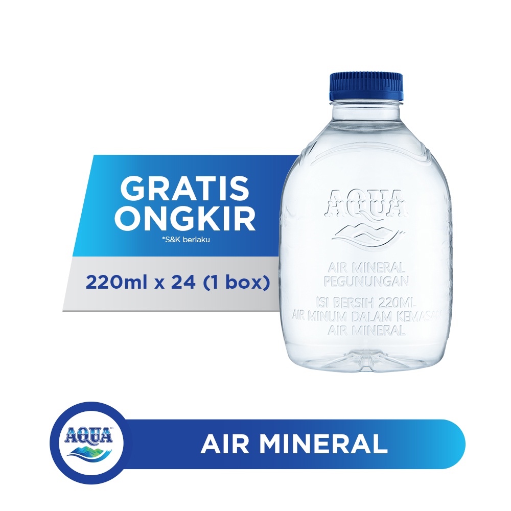 

Aqua Botol Mini 220ml Limited Edition