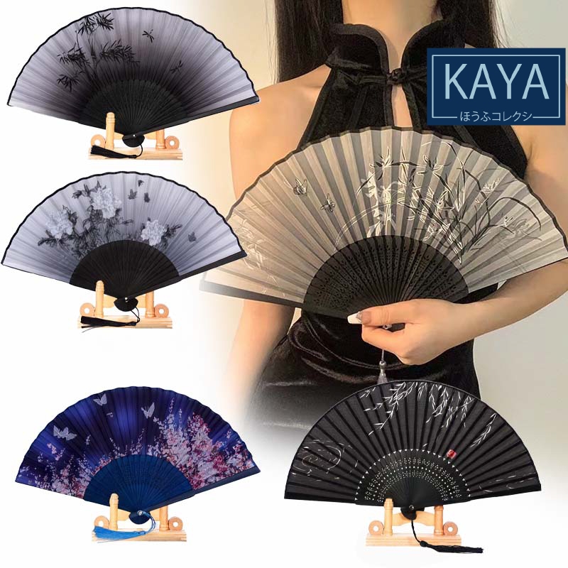 Kipas Lipat China Besar Kipas Lipat Tangan Jepang Buah Kipas Lipat Merchandise Kipas Folding Fans