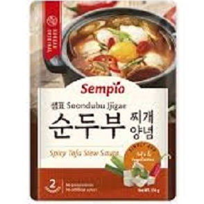 

Sempio Soondubu Jjigae /Spicy Tofu Stew Sauce 110gr