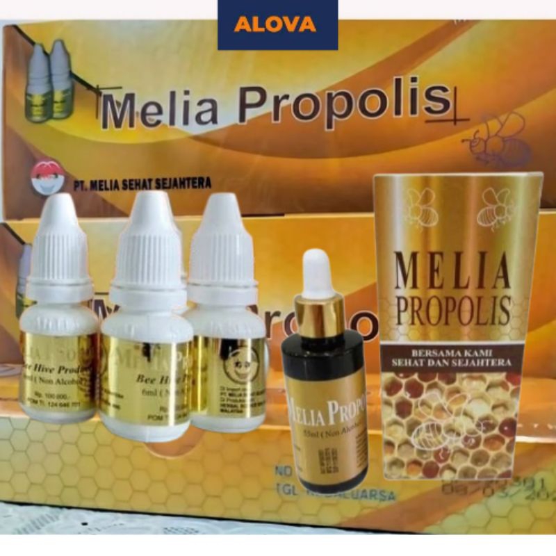 Melia Propolis Original 100% Asli / Propolis Melia Original 30 ml / Propolis Melia Sehat Sejahtera