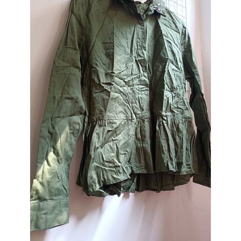 kemeja peplum the executive. maima, kamiidea, zara,  napocut, lafiye, polo, haidee orlin, rashawl