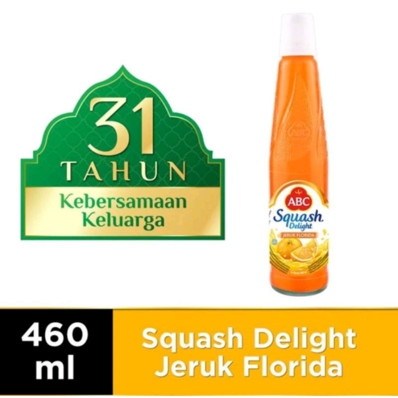 

Sirup ABC Squash Delight Jeruk Floridina 460gr