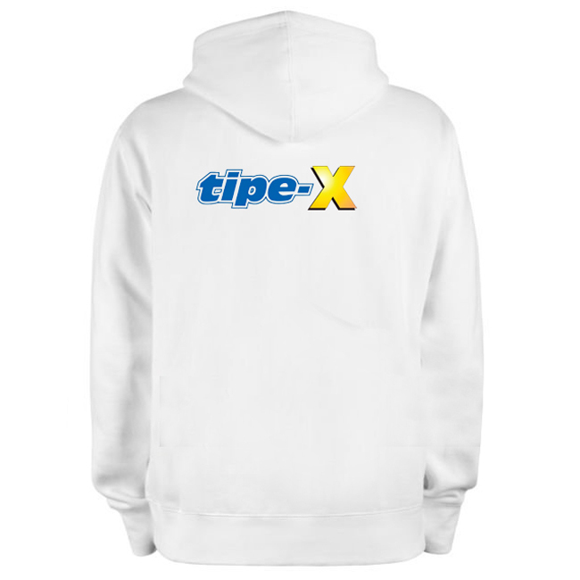 Tipe-X Band Ska Tipe X Logo Hoodie Bahan Cotton Fleece