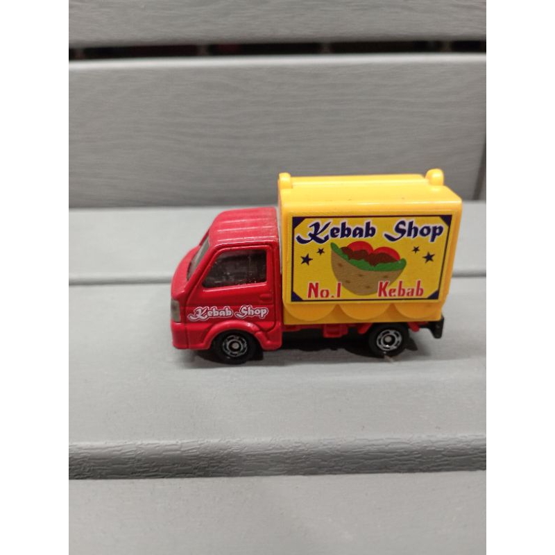 60rb Takara Tomy Tomica 57 Suzuki Carry Mobile Catering Truck Scale 1 /55 Made in Vietnam