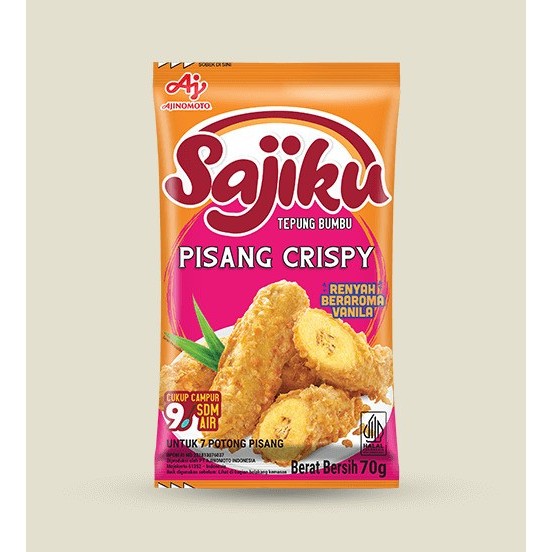 

sajiku tepung pisng crispy 70gr