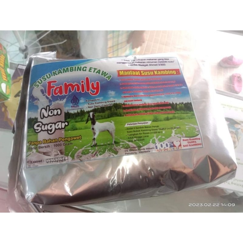 

susu Etawa Pekanbaru 1 kg non sugar