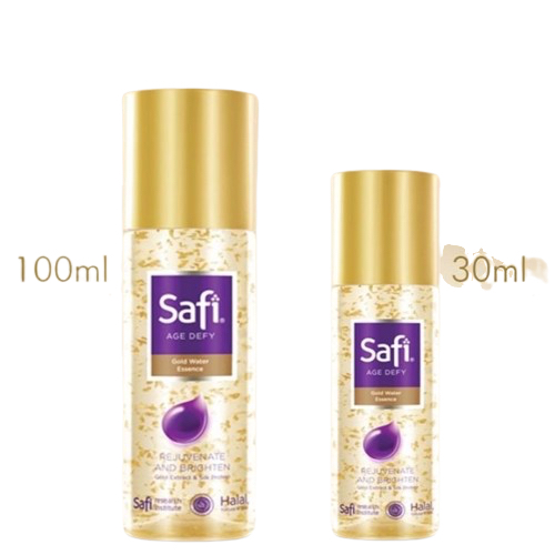 [Safi] Safi Age Defy Gold Water Essence 30 ml, 100 ml serum wajah