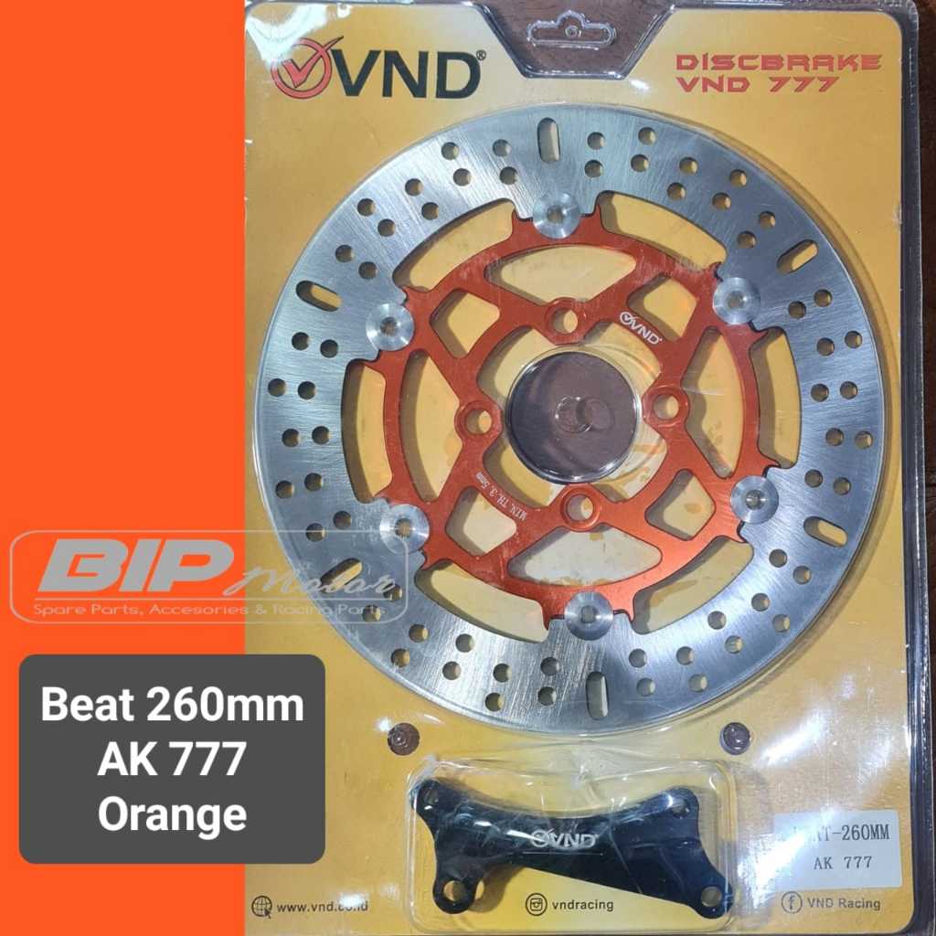 VND PIRINGAN BEAT 260MM AK777 PIRINGAN VND AK777 BEAT 260MM CNC FLOATING