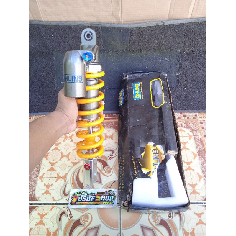 shock original ohlins Klx 150 D Tracker setelan fungsi Tabung fungsi