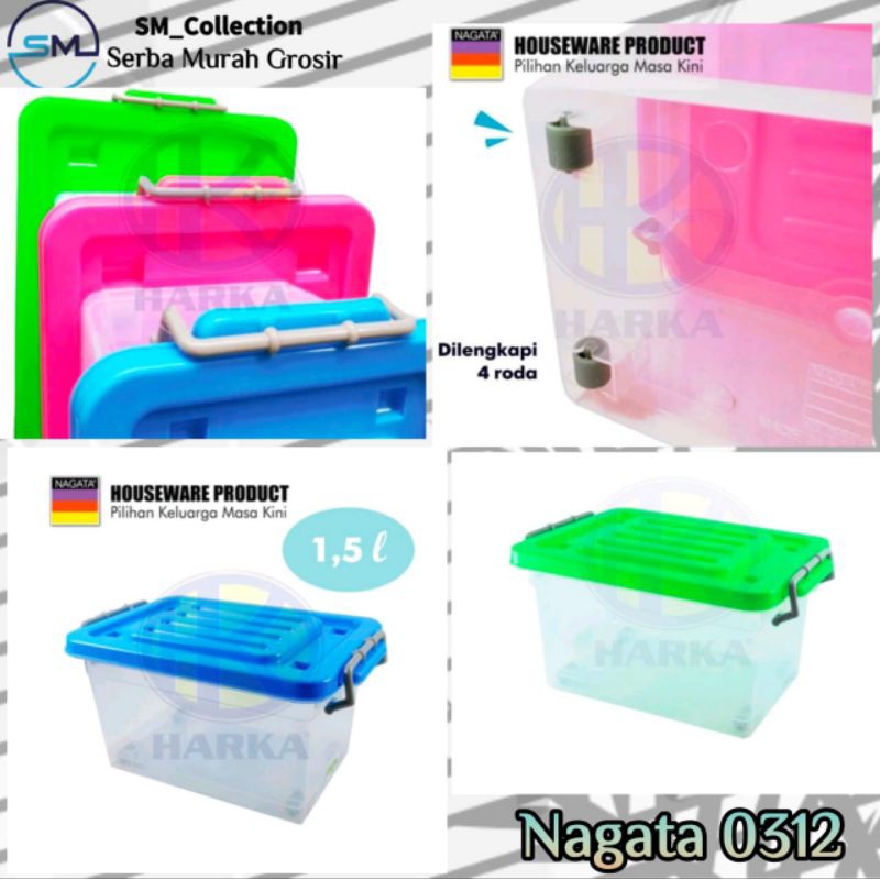 Box mini/box kontainer/tempat penyimpanan mini/box mini  nagata 0312