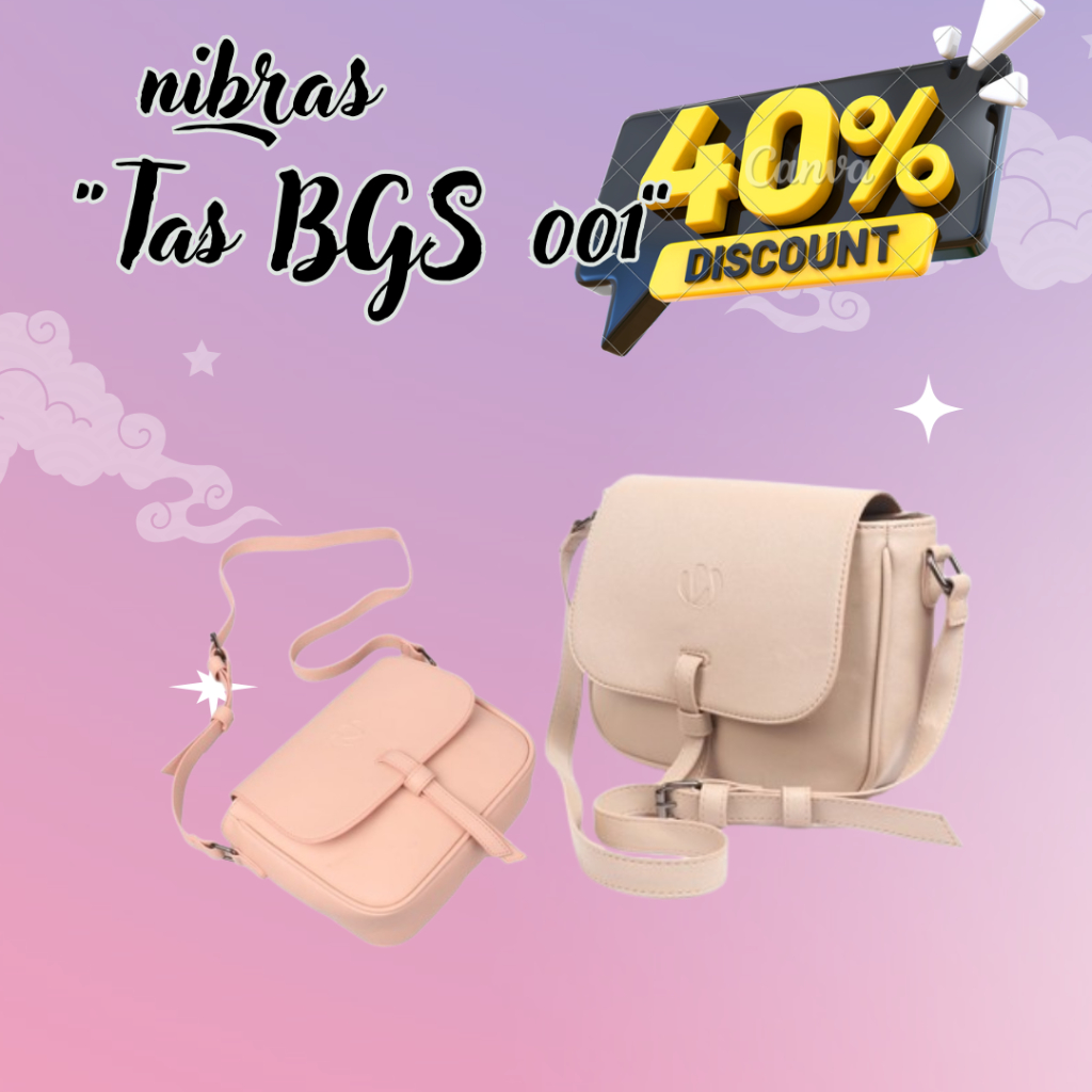 TAS NIBRAS//SLING BAG//TAS KONDANGAN NIBRAS BGS 001 SALE