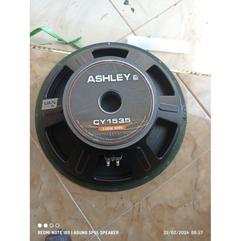 spull speaker Ashley CY 1535 (spull saja)