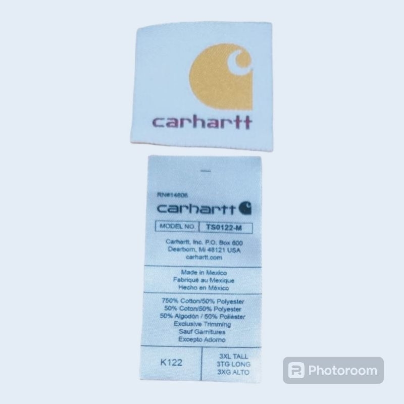

label carhartt hodie Zipper