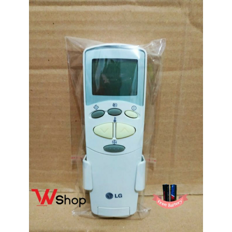 REMOT REMOTE AC LG ORIGINAL+ BREKET - Air conditioner