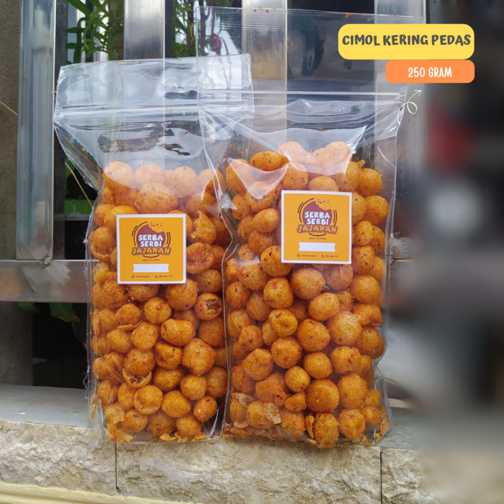 

Cimol Kering Bantet Pedas 250GRAM | Cemilan Pedas | Serba Serbi Jajanan