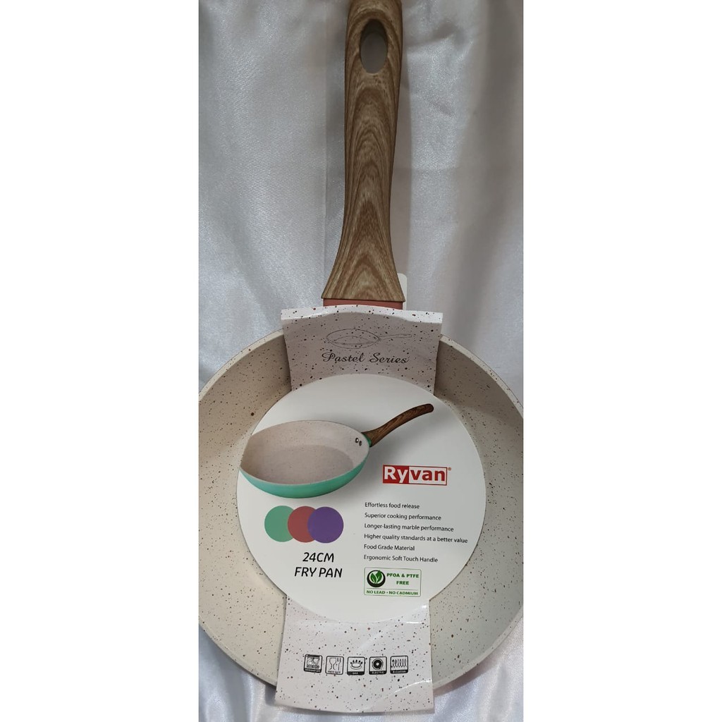 Wajan Penggorengan Marble Viera Ryvan Fry Pan 24 cm TMS 99-006 Induksi