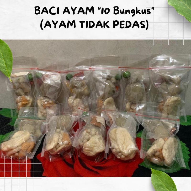 

Baci Isi Ayam Cincang 10 Bungkus