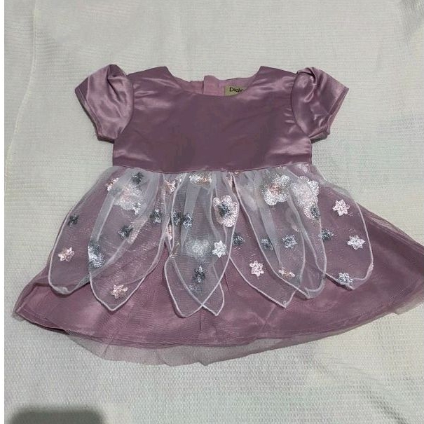 preloved dress bayi dialogue  baby 0 3 bulan untuk lebaran