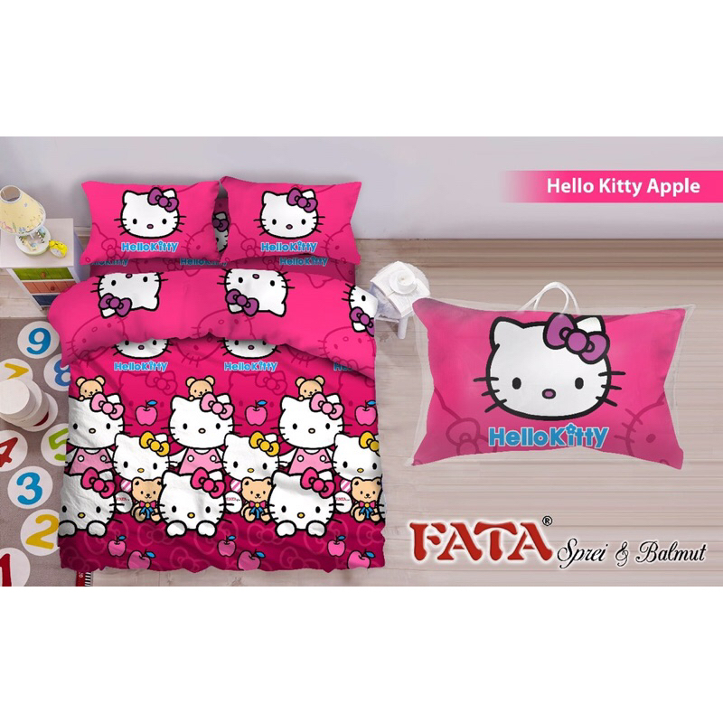 Bed Cover Fata Satu Set King Ukuran 180x200