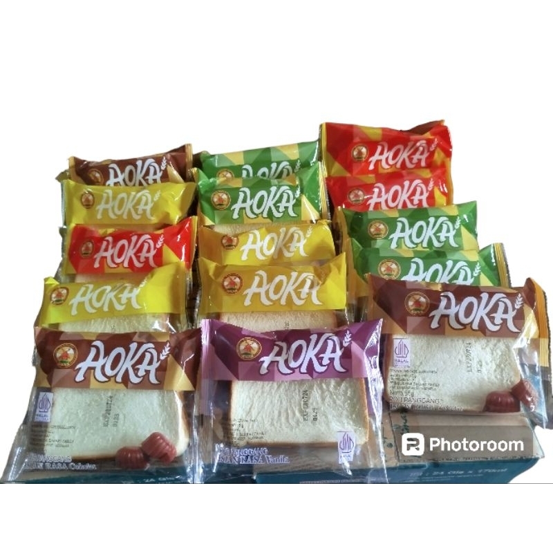 

roti aoka roti panggang sendwich isi slai