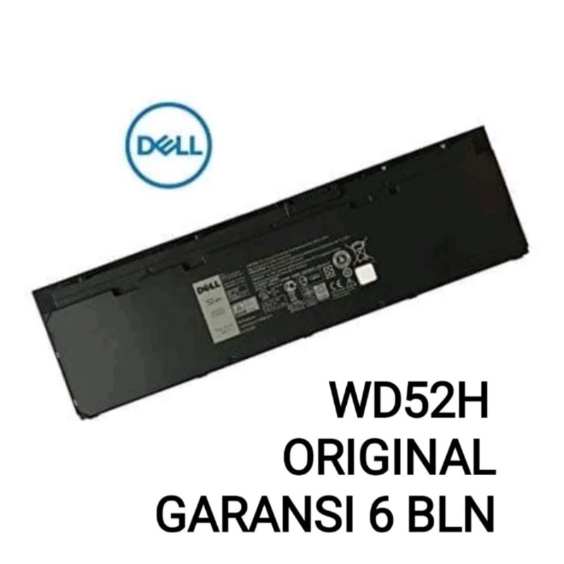 Baterai DELL WD52H DELL Latitude E7240 E7250 Original