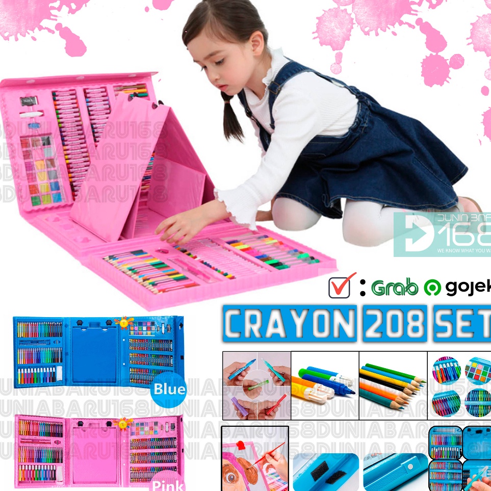 

KODE I8E9 Crayon 28 set Crayon Set Crayon art Set Crayon 15 set krayon set lengkap