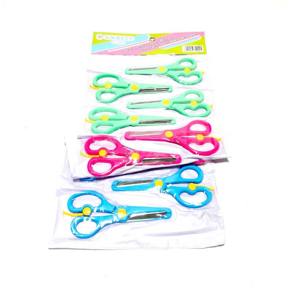 

Super Deals Harga Grosir 1lempeng12pcs Gunting Kecil Warna SCSQ3 SQUEEZY