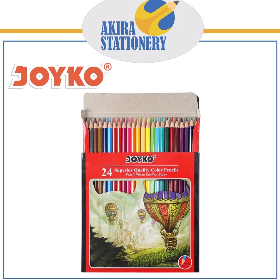 

Grosir Heboh COLOR PENCIL PENSIL WARNA JOYKO CP 11 CP11 24 WARNA