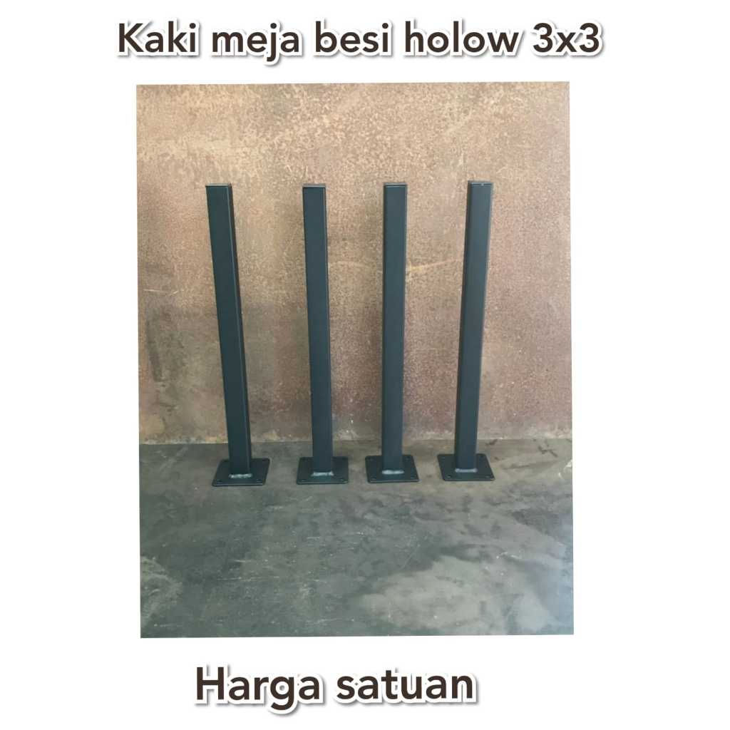 Hairpin legs kaki meja kursi besi kotak 3x3/kaki besi kursi meja besi hollow