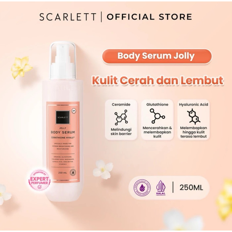 body serum scarlett whitening